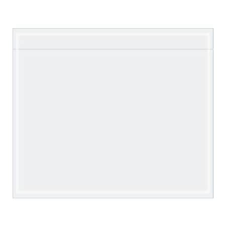 Box Packaging Document Envelopes, 5-1/2"L x 6-1/2"W, Clear, 1000/Pack PL523